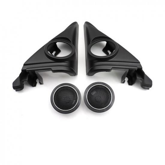 2PCS Car Front Door Trumpet Tweeter Speaker Cover For Honda Accord 2018- New