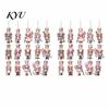 Holiday Atmosphere Decorations for Shop Christmas Nutcracker Ornaments Tree, Wooden Soldier Tree Hanging Decorative Pendants Decoration, 2D Flat Xmas