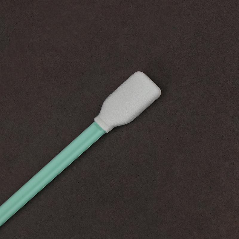 High-Density Dust-Free Cleaning Sponge Swabs - Single-Sided, Single-Layer