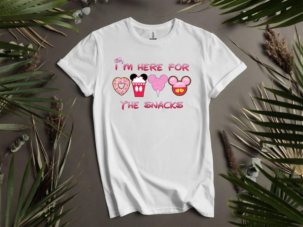 

Snacks Valentines Mickey Lover Latte Minnie Hoodie Tshirt Men Women Unisex AD670 3XL