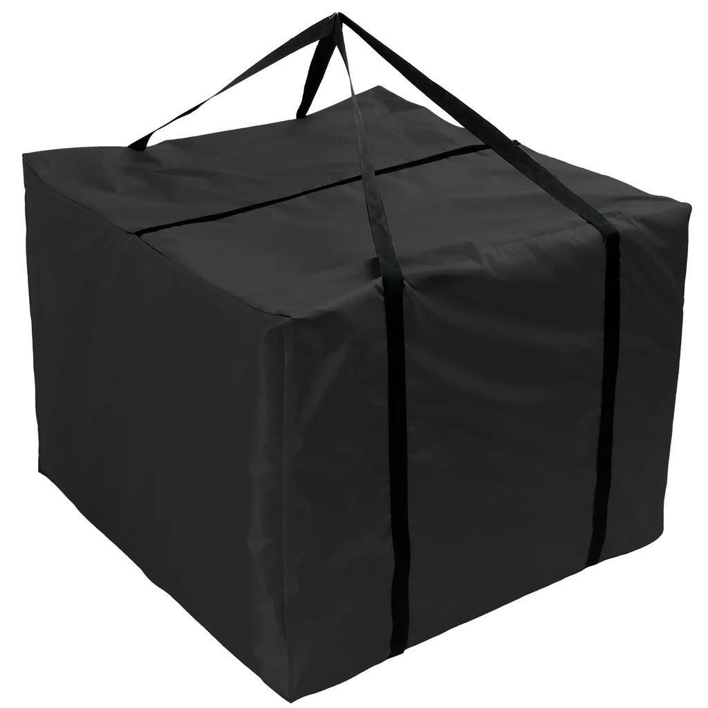 Square Furniture Cushion Storage Bag Oxford Cloth Storage Bag Waterproof Organizer Zipped Storage Bag Foldable Cushion Storage