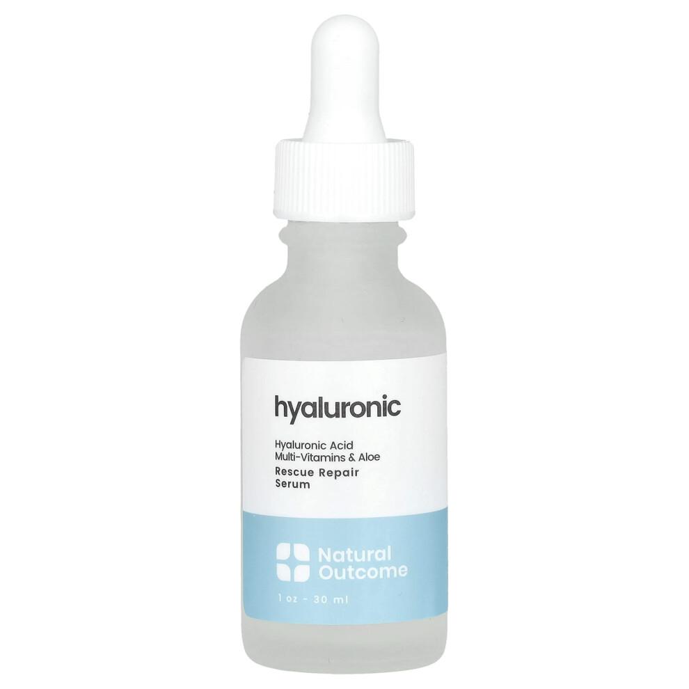 Natural Outcome, Hyaluronic, Rettungs-Reparatur-Serum, Duftstofffrei, 1 oz (30 ml)