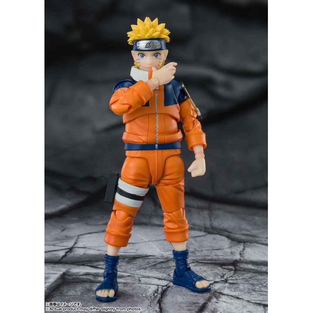 SHFiguarts NARUTO Naruto Uzumaki - Den mest uventede slapstick-ninjaen - Ca.. 135 mm ABS&PVC malt bevegelig figur BAS64181