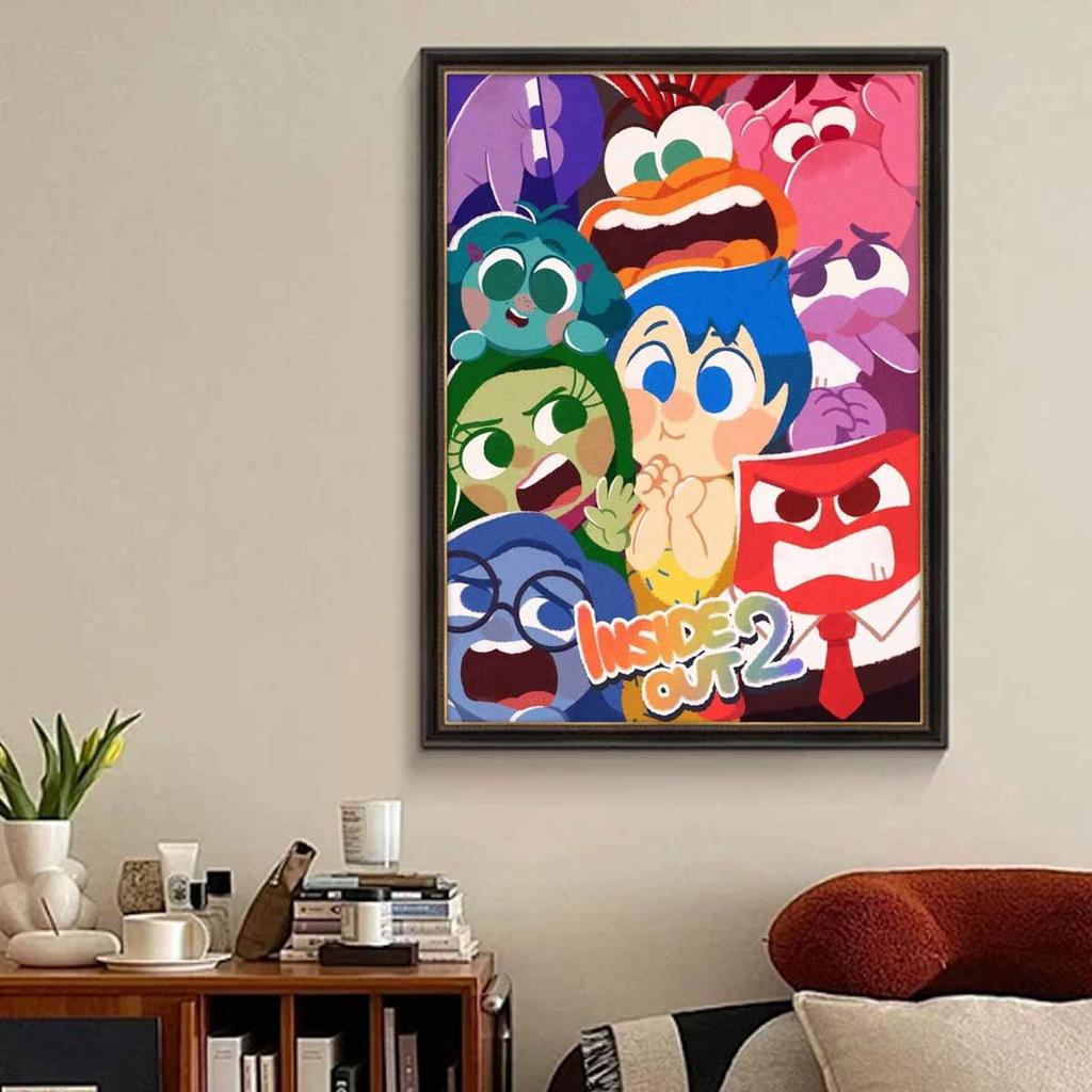 Full Round Diamond Painting Cute Anime Characters Art Rhinestone Picture Mosaic DIY 5D Cross Stitch Embroidery Home Decoration