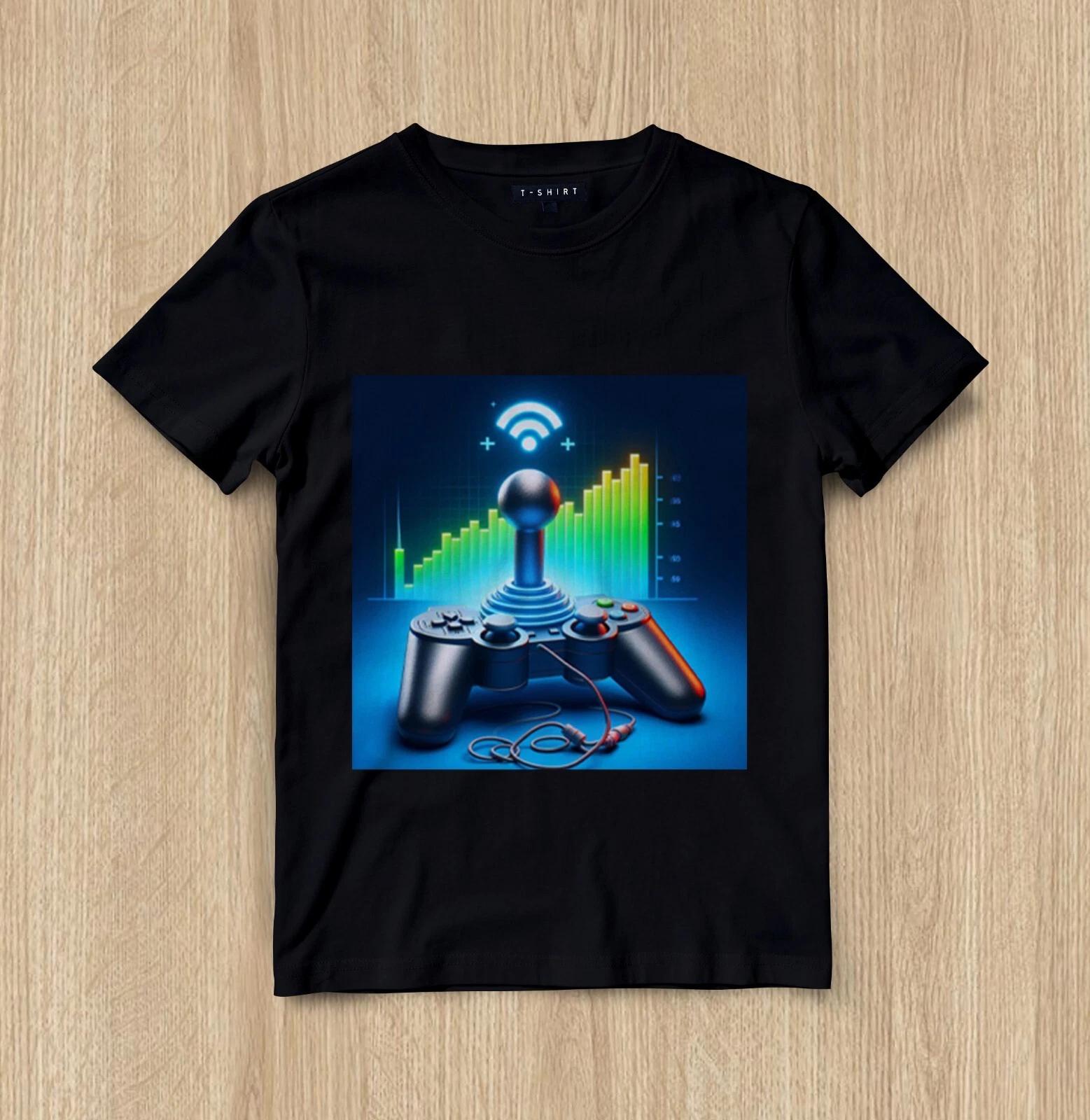 Custom Gamer Culture Highlights T-shirt Design Unisex Jersey Short Sleeve Tee 3XL