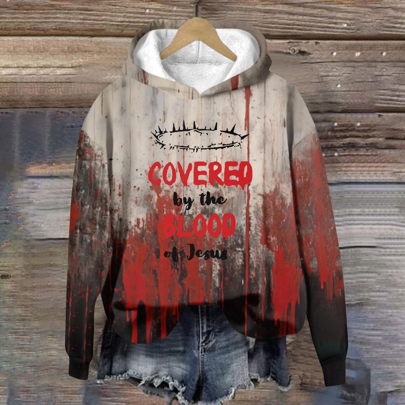 

Женские повседневные модные худи с длинным рукавом и круглым вырезом, с принтом семьи индейки цвета вина L красный