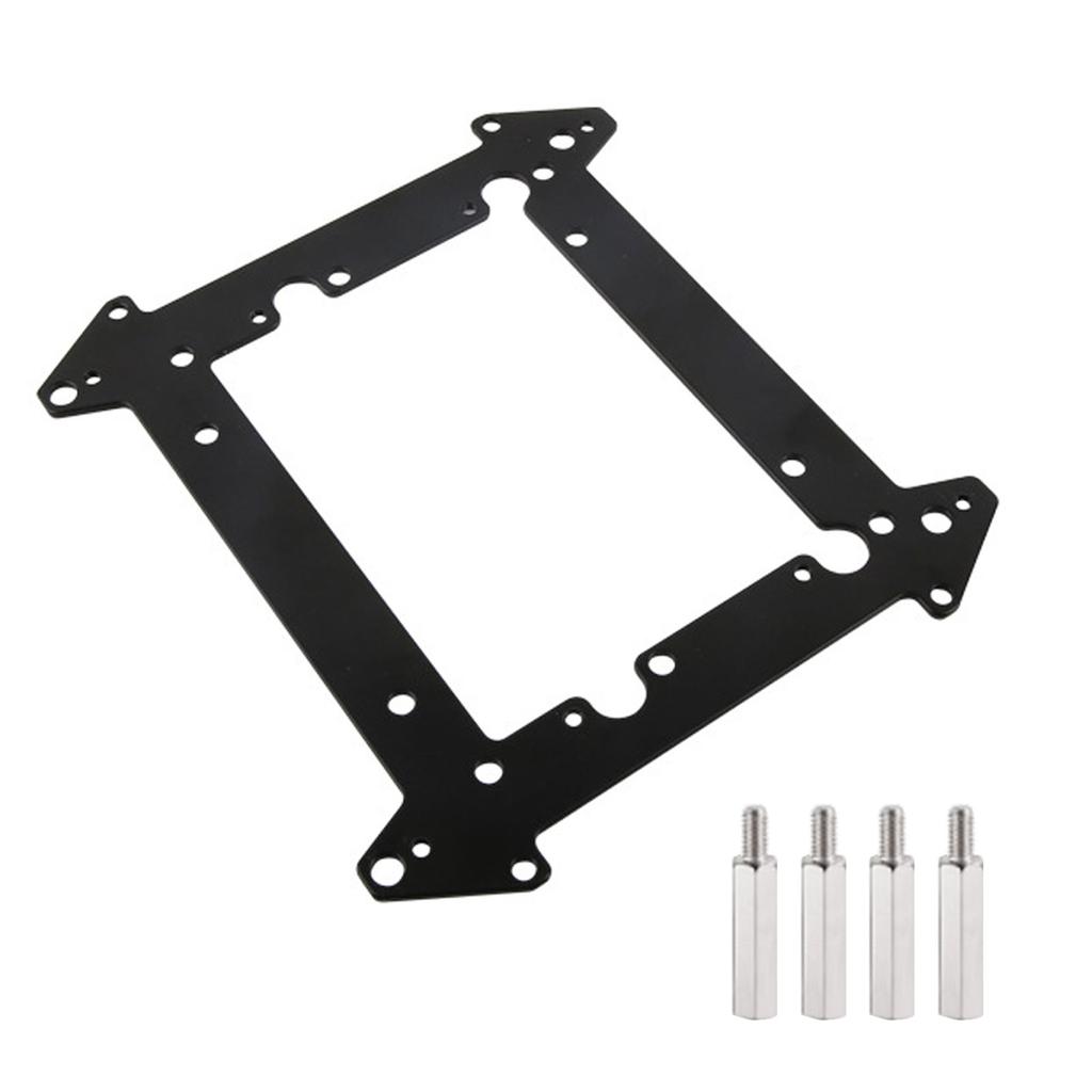 12cm Fan Hard Bracket Metal SSD Mounting Bracket MultiLayer Stacking Bracket for SSD and 3.5Inch HDD Installation