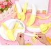 Banana  Peel  Spoof  Trickery  Props Slow Rebound Creative Relieve Stress Toy