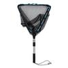Fishing Landing Net Triangular Folding Telescopic Aluminum Handle and EVA Foam Floating Frame With Hook Remover Fish   Fishing Tackle