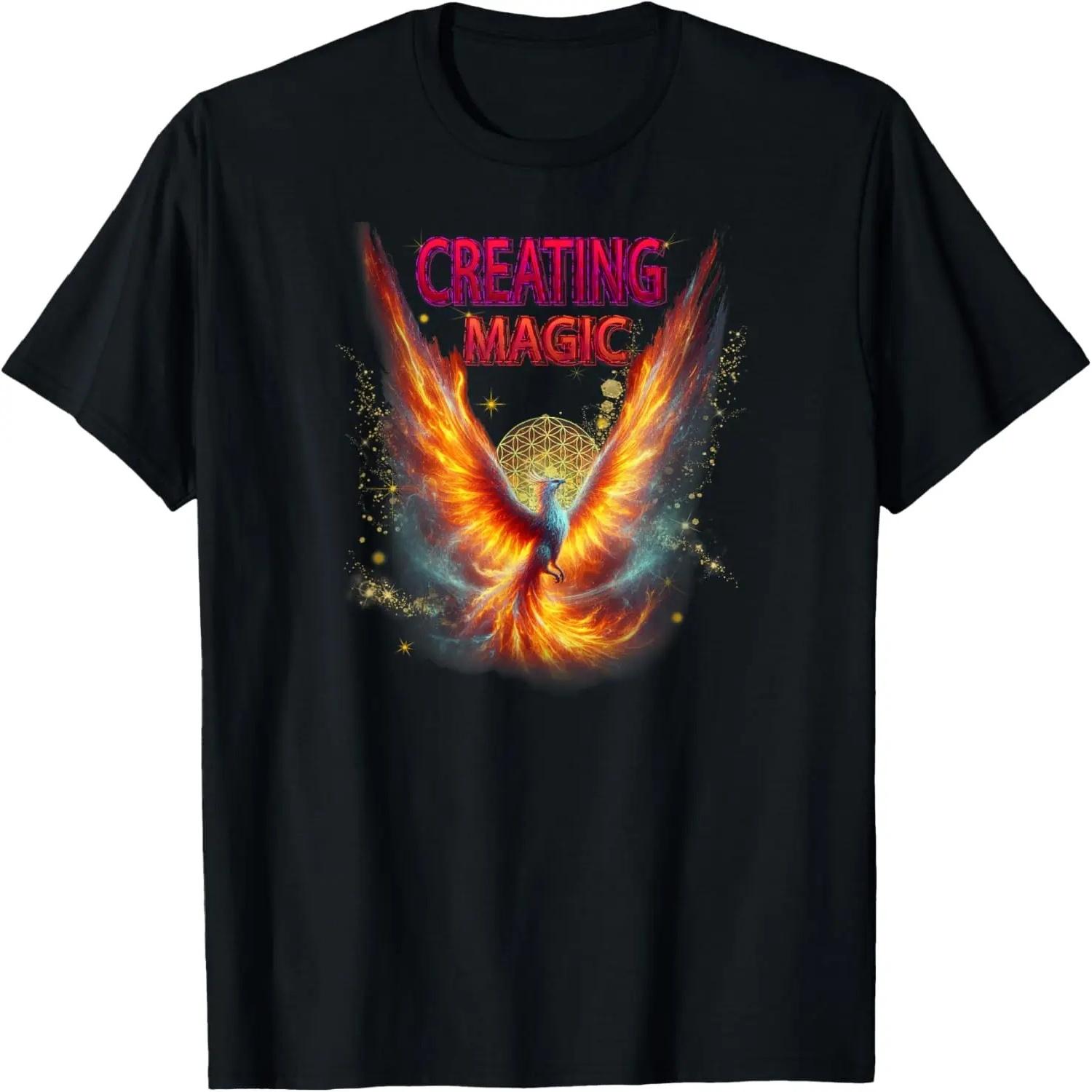 Rising Phoenix Fire Fenix Inspirational Gift T-Shirt S