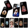 Cover for Apple iPhone 16 15 14 Plus 13 12 Mini 17 Pro Max + ProMax 16E Air 16+ 15+ Phone Case Madre Mary Virgen de Guadalupe