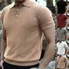 Nouvelle collection d'été: Polo à manches courtes ajusté business-casual style Instagram pour homme