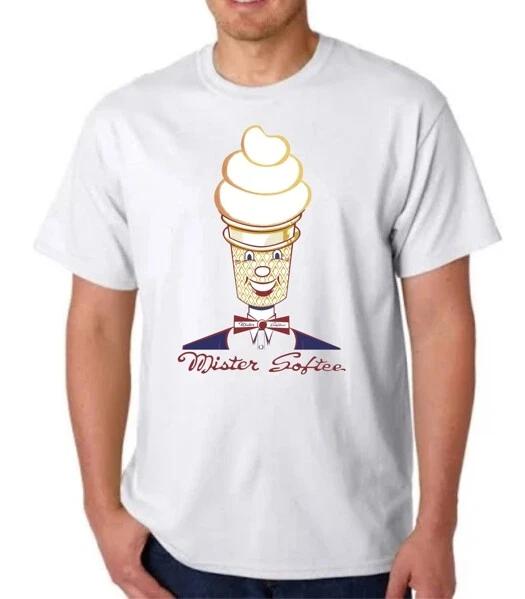 MISTER SOFTEE VINTAGE REPRODUCTION STYLE TEE TT-shirt ICE CREAM SOFT SERVE 4XL
