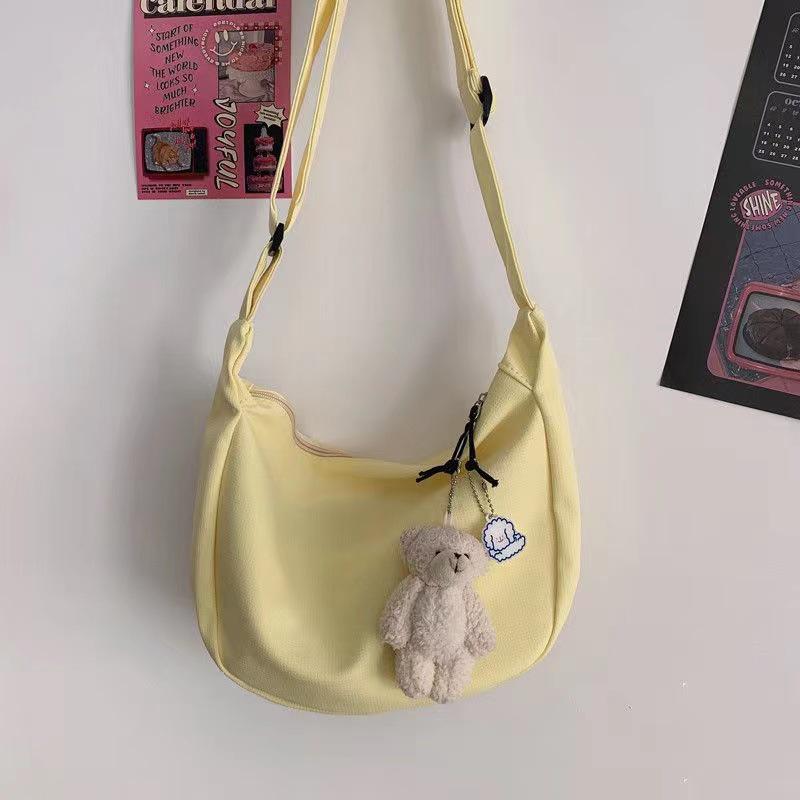 Chic Candy Color Japanese Women's Shoulder Crossbody Bag