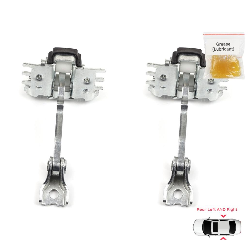 EDP1263-1 2 Pieces Rear Door Hinge Stop Check Strap Limiter for Renault Laguna MK3 X91 BT0/1 2007-2015 824310001R