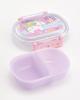 Skater Bento 360ml Fluffy Made in Single Dishwasher and Microwave Children's Box, Capacity, Lid, Japan, Tier, Safe, Licca-chan 23, Girl's Design,