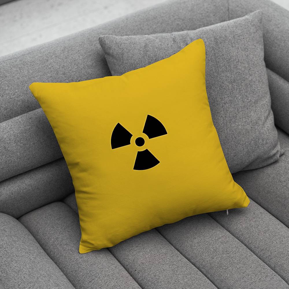 Umbrella Corporation Biohazard Nuclear Creative Patterned Pillowcases for Interior Decoration Office Living Room Home