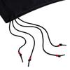 Anta Gold Line Embroidered Hoodie Black Unisex 172611718S-3