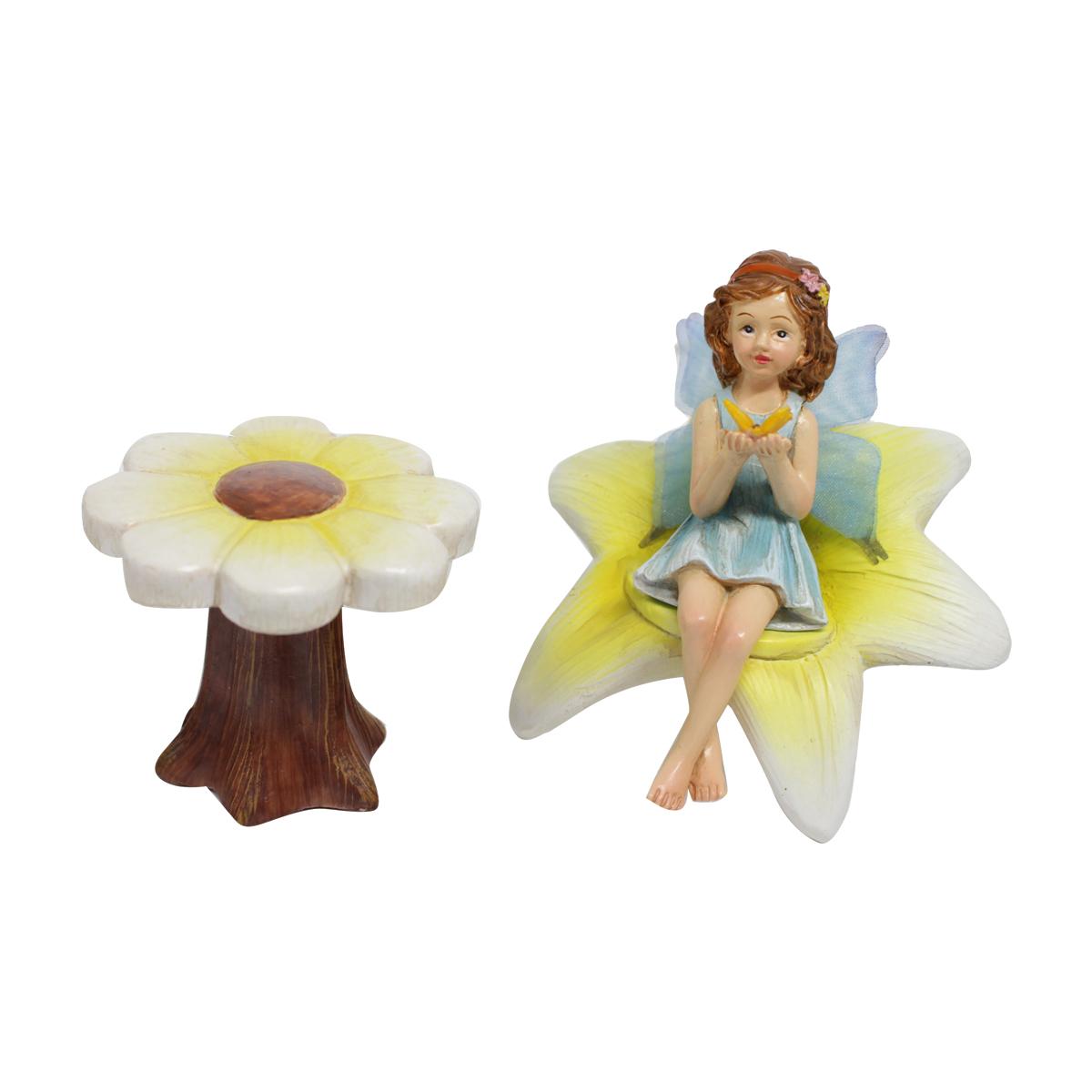 

1 Set Cute Flower Fairy, For Decorating a Leisurely Atmosphere With Flowerpot Micro Landscapes, Summer Holiday Decor,Outdoor Fai