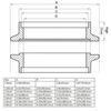 2" 2.5" 3" 3.5" 4" V-Band Clamp With Flange Male Female Stainless Steel Fit for Exhaust System, Turbocharger, Downpipe, Muffler