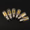 1 szt. Żarówka LED Vintage T20 1W 2W Ciepła Biała 2200K E12 E14 110V 220V Ściemnialna Żarówka Szklana Żarówka Rurkowa do Lodówki