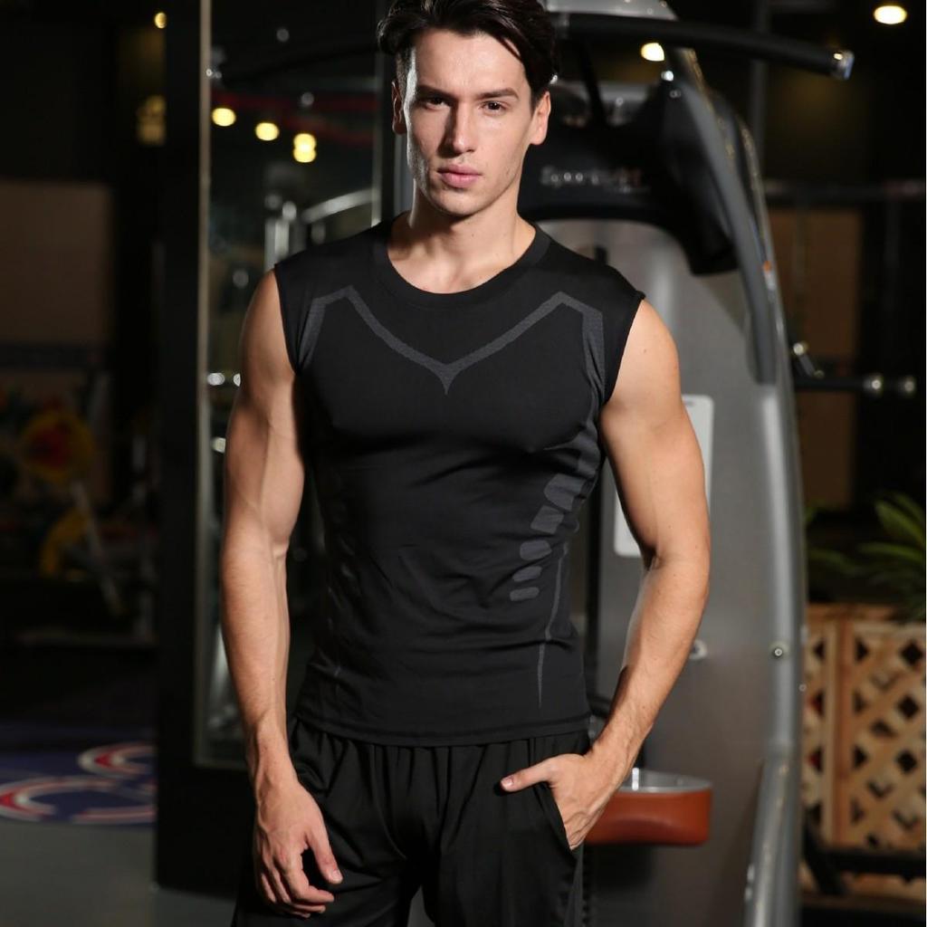 Men's Quick-Dry Breathable Sleeveless Sports Tank Top