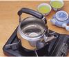 Iwachu Iron Eggplant Set of 2, 9cm & 7.5cm, Nambu Ironware, 33003