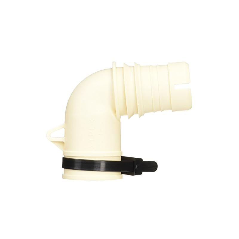 SANEI Washing Machine Drain Trap Elbow, for connecting drain hoses, 31-32-37mm compatible, PH5543F