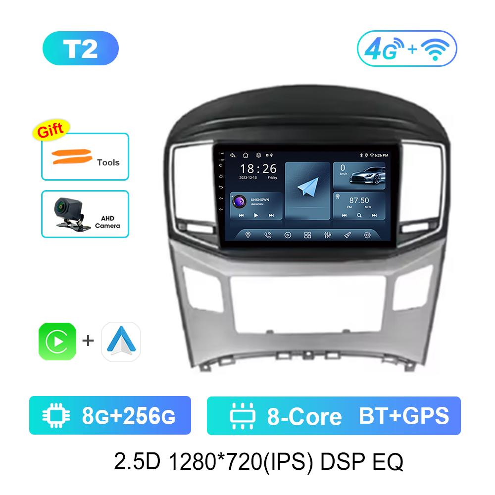 9 Inch Android OS for Hyundai H1 Grand Starex I8000 TQ 2007 - 2015 Car Radio Video Multimedia Player GPS 4G Bluetooth Auto Tools