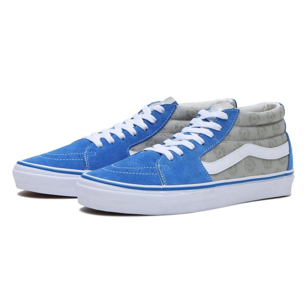 Vans Skate Mid Navy L.gray v38Mid Cf Bump