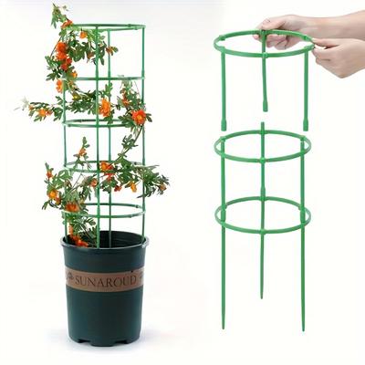 Plant Support Pile Garden Semi-circular Flower Cage Plant Growth Fixing Rod Vine Climbing Bracket Pile Bonsai Tool