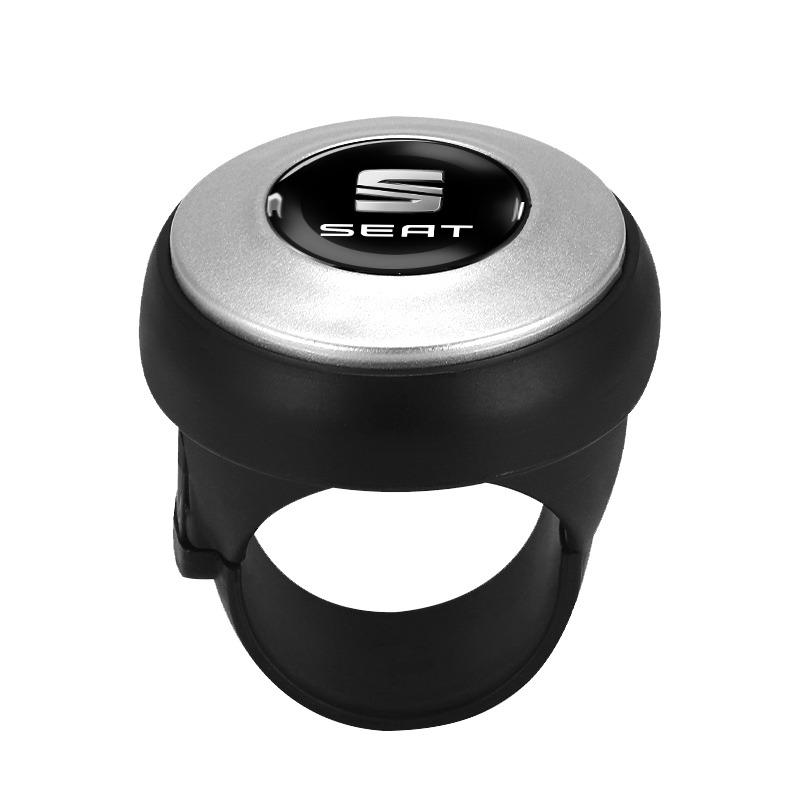 Universal Car Steering Wheel Booster Ball Labor Saving Turning Car Styling for Seat Alhambra MK3 Leon FR Altea Ibiza Toledo Cordoba Arona Ateca