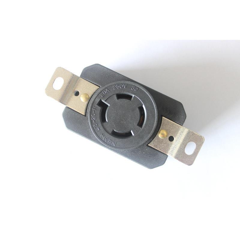 XIONGDA NEMA L15-20R 250V Industrial 20A Four-Hole Socket