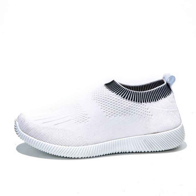 Women Casual Shoes Summer Breathable Walking Flats Shoes Sneakers Women Vulcanized Shoes Slip On Loafers Female Footwear WSH4166