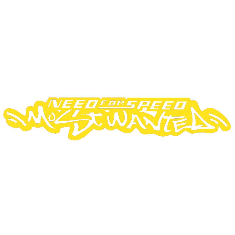 Latest Creative Need for Speed Most Wanted Sticker Car Decoration Decal Color Can Be Customized Sunscreen Waterproof,29cm*6cm
