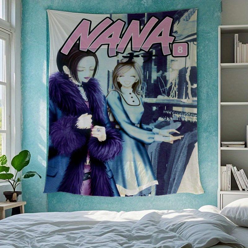 VIKAMA Vibrant Nana Anime Tapestry Will Bring A Nostalgic 90s Atmosphere To Your Bedroom Game Room And Personalized Decor Space