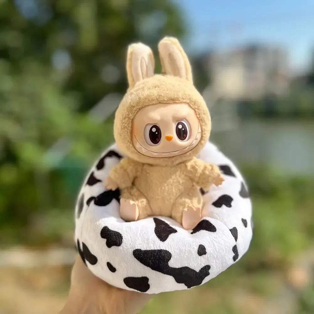 Mini Sofa Bjd Doll Room Decoration Furniture For Labubu Photography Props Sofa Ob11 Humanoid Doll Cute Accessories