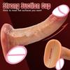 Wearable Realistic Strapon Dildo Skin Testicles Sliding Anal Vagina Sexy Adult Masturbation Big Penis For Women Sex Toys Dildos