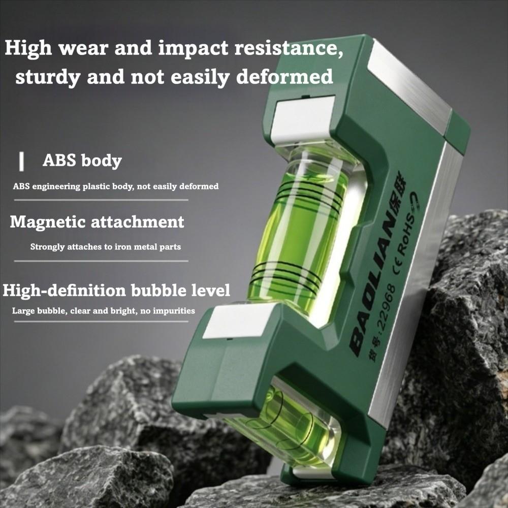 Magnetic Bubble Spirit Level Multi-Function Construction Leveling Tool Home Improvement