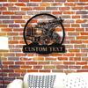 Personalized Wheel Loader Metal Sign Wall Decor Gift for Truck Driver