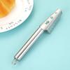 Stainless Steel Fish Scale Scraper with Splash Guard Ergonomic Handheld Descaler Tool