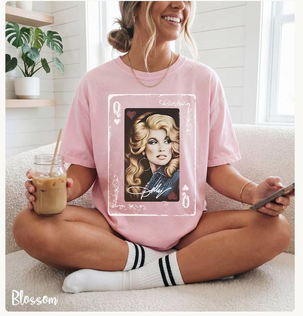 Dolly Parton Signature Country Queen Vintage Graphic Shirt, Retro Country Music