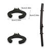 Adjustable Wall Mounted Swords Rack Display Holder Accessory for All Types of Swords 2 Pieces Set Home Organization