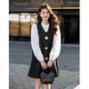 Mocana Women's Tweed Style Shirt & Short Dress Set