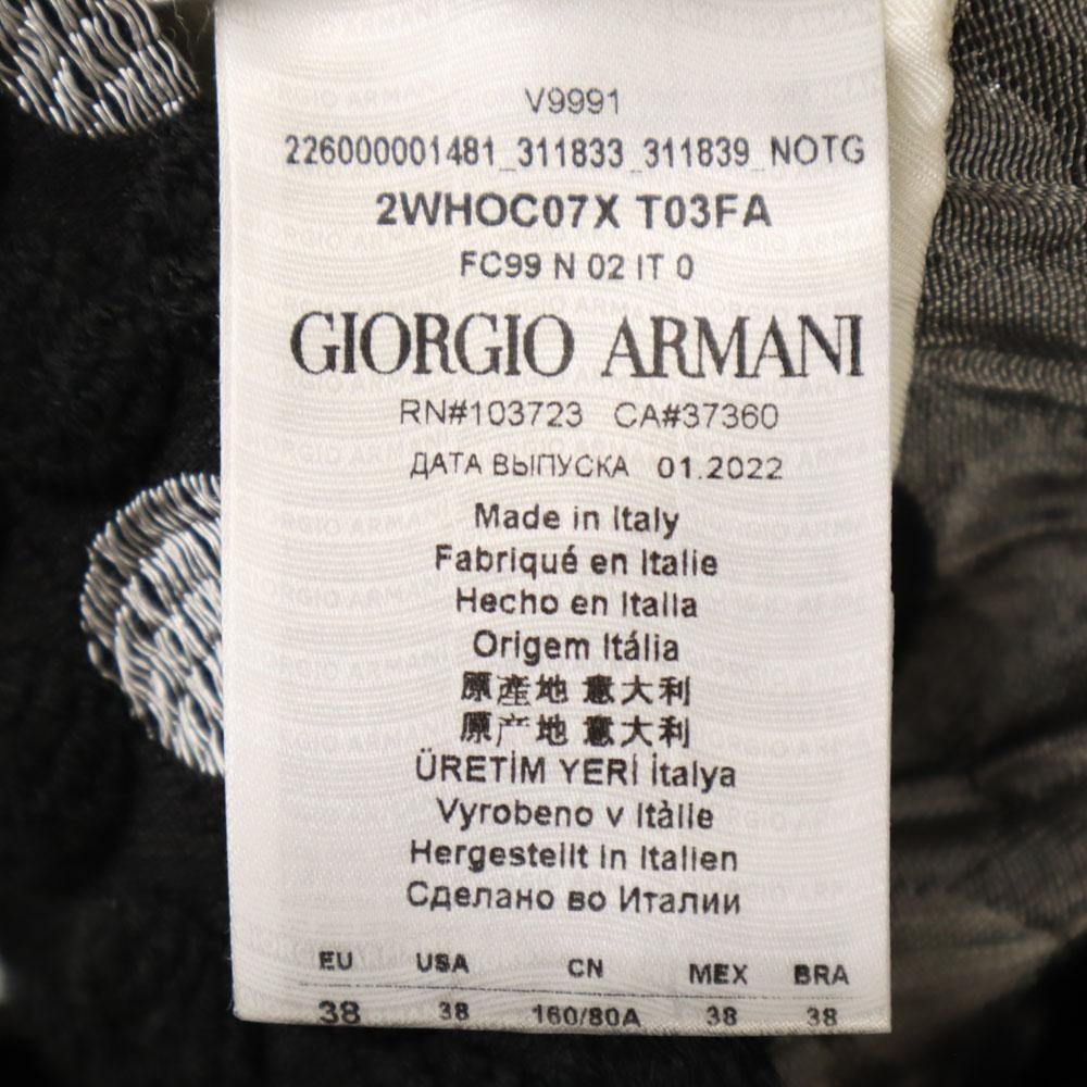 Giorgio Armani Made In Italy Jacket 38 Black Women Used
