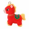 Chinese Style Lucky Pony Pendant PP Cotton Chinese Horse Plush Doll  Festive Decor