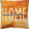 Small Daisy Flower Pillowcase New Striped Linen Home Fabric Sofa Pillowcase Light Luxury