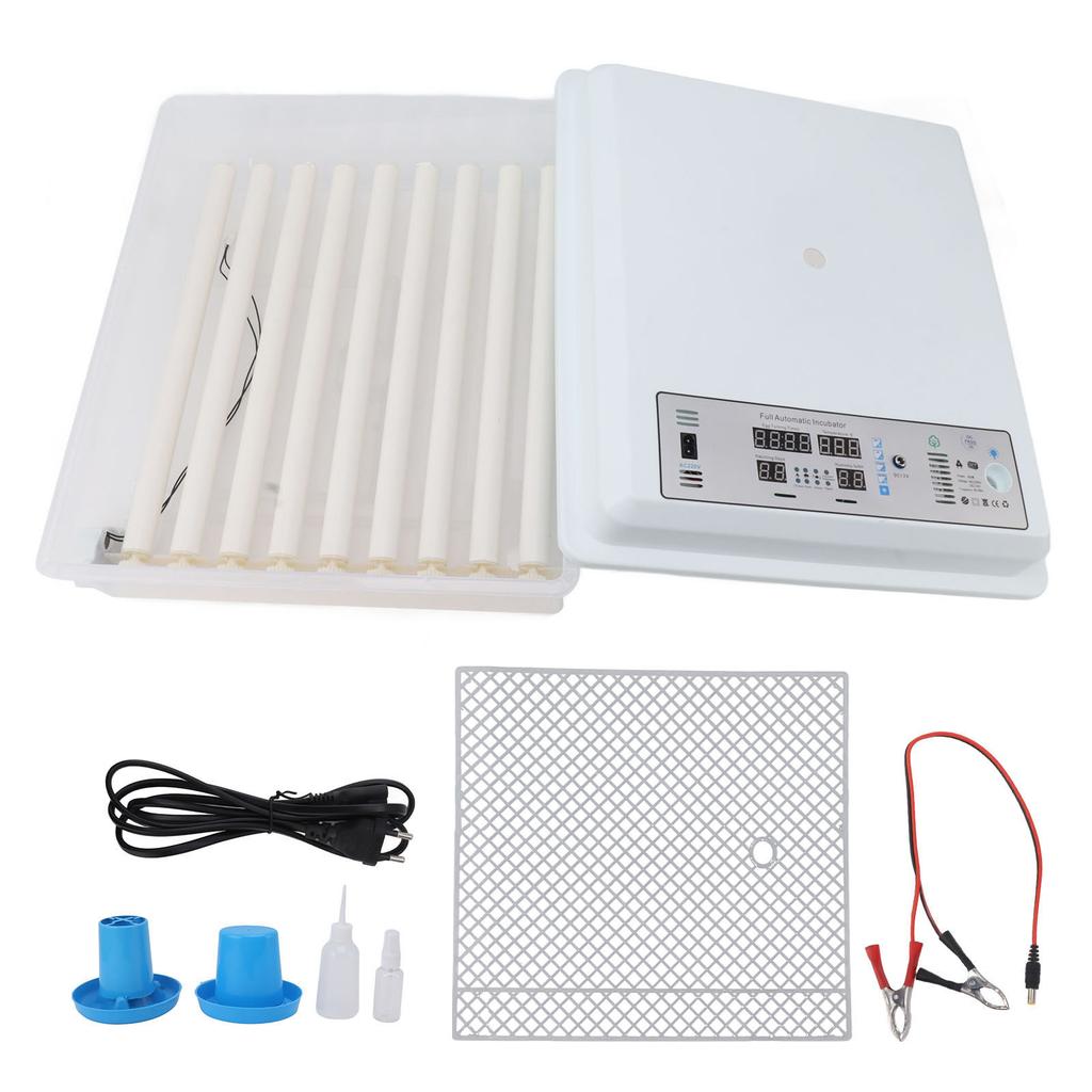 Fully Automatic Chicken Egg Incubator Intelligent Constant Temperature 64 Egg Incubator for