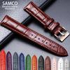 Premium Genuine Leather Watchbands 12/14/16/18/19/20/21/22/24 mm Watch Band Strap High Quality Wrist Belt Bracelet + Tool 3