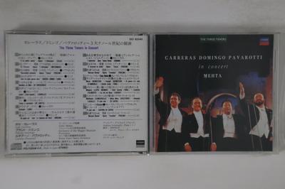 CD CARRERAS DOMINGO PAVAROTTI - En Concert Metha DCI82540 LONDON 1990 Japan Classical Used